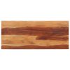 Tampo de mesa madeira de sheesham maciça 15-16 mm 60x140 cm