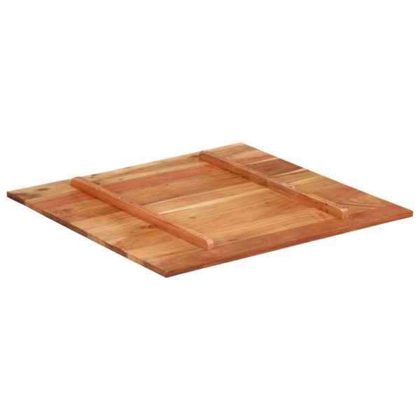 Tampo de mesa madeira de sheesham maciça 15-16 mm 70x70 cm - Image 3