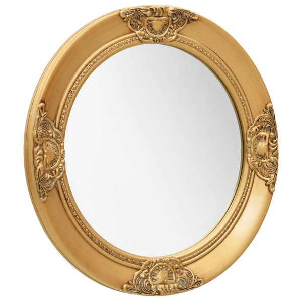 Espelho de parede estilo barroco 50 cm dourado - Image 2