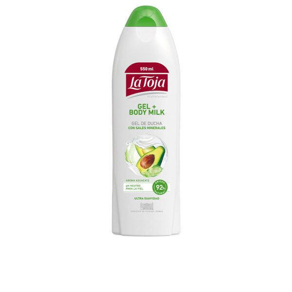 Gel de banho ABACATE + creme 550 ml