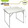 MESA DE CAMPING PLEGABLE BLANCA AKTIVE 80X60X70 CM - Image 6