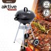 BARBACOA DE CARBÓN REDONDA CON TAPA AKTIVE 46CM - Image 5