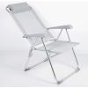 SILLA CAMPING ALUMINIO Y TEXTILENO RECLINABLE AKTIVE 44X55X101CM - Image 2