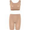 CONJUNTO OPACO CON PANTALONES CICLISTA - CARAMELO - Image 3