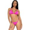 DOMINO BIKINI SET - FUCSIA - Image 3