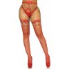 LEG AVENUE - LIGUERO DE CUERO VEGANO - ROJO - Image 3