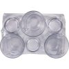 EK SET 6 TAZAS CAFE APIL. TRANSP. 22CL CAPRICE - Image 4