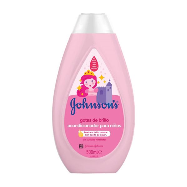 Johnsons Gotas De Brillo Acondicionador Para Niños 500ml
