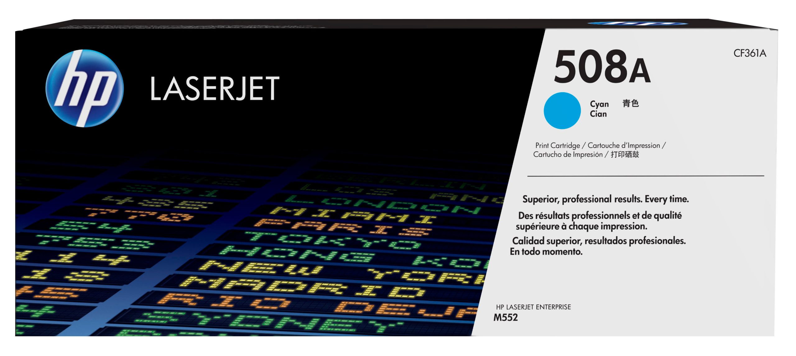 HP CF361A Cyan Cartucho de Toner Original - 508A - ApplisMart Hub