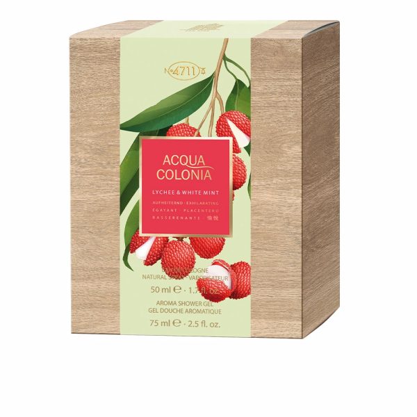 ACQUA COLONIA LYCHEE & WHITE MINT coffret 2  pz