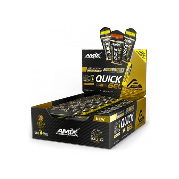 Gel energético Amix Quick Energy Gel 40 géis x 45 gr