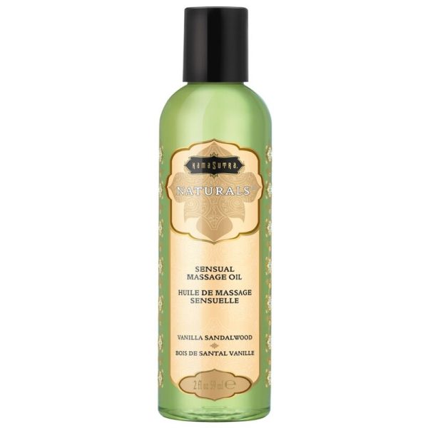 KAMASUTRA ÓLEO NATURAL DE MASSAGEM BAUNILHA SÂNDALO 59 ML