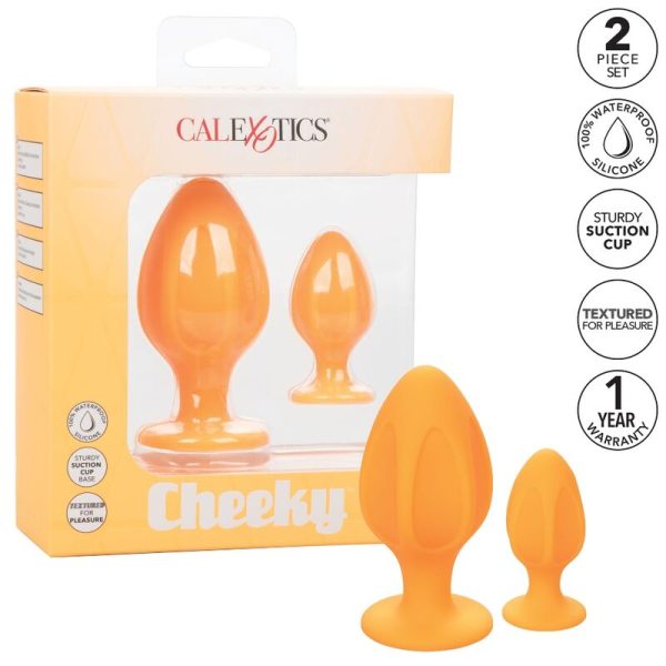 CALEX CHEEKY BUTTPLUG - LARANJA