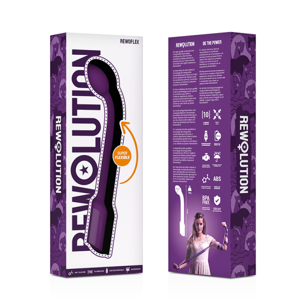 REWOLUTION REWOFLEX FLEXÍVEL VIBRADOR ESTIMULADOR DO PONTO G - Image 8