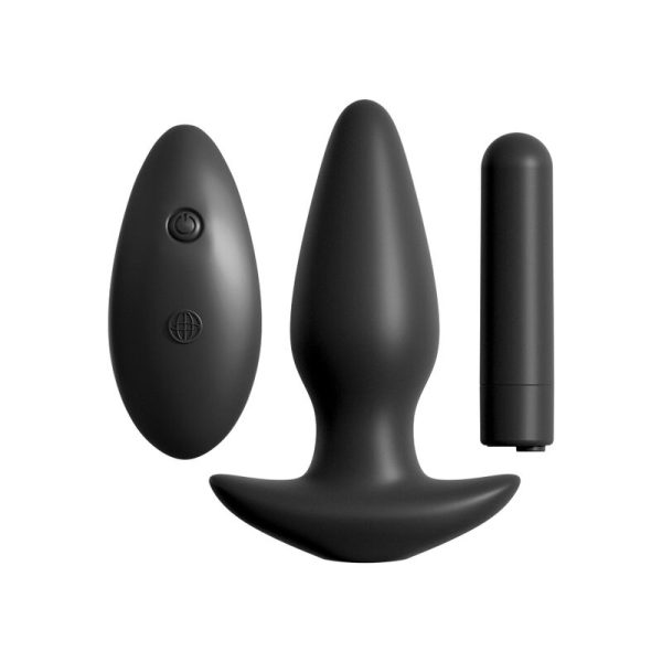 PLUGUE DE SILICONE DE CONTROLE REMOTO ANAL FANTASY.