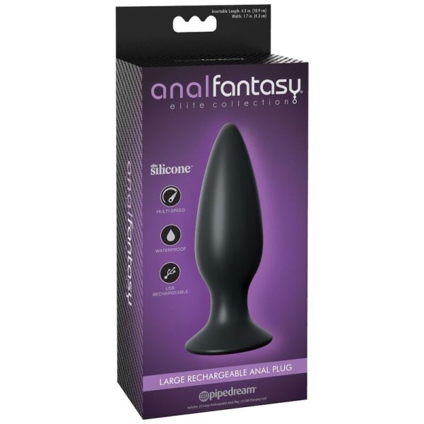 COLEÇÃO ANAL FANTASY ELITE GRANDE PLUGUE ANAL RECARREGÁVEL - Image 3