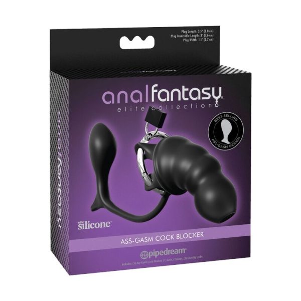 ANAL FANTASY ELITE COLLECTION ASS-GASM COCK BLOCKER - Image 3