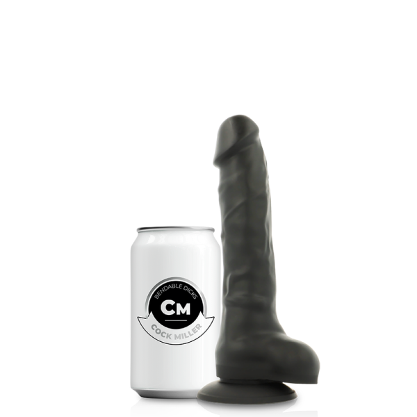 ARNÊS COCK MILLER + DENSIDADE DE SILICONE ARTICULÁVEL COCKSIL PRETO 18 CM - Image 8