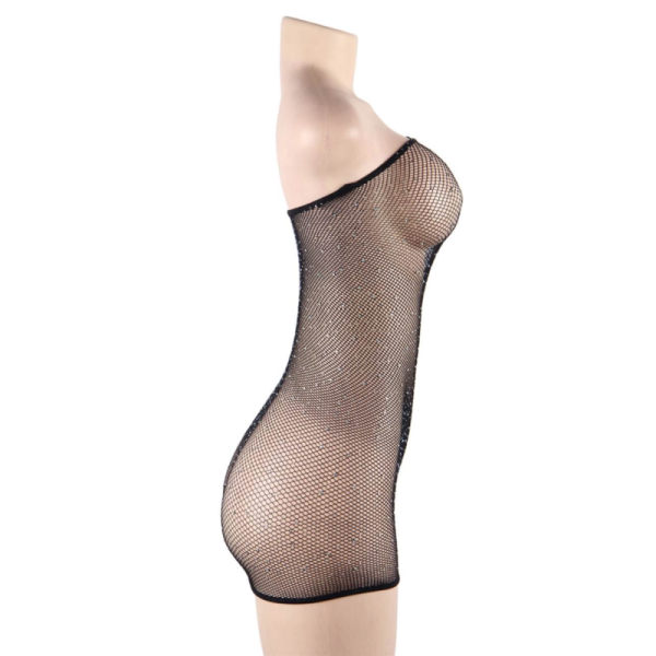 QUEEN LINGERIE SHINNY-DRESS BODYSTOCKING SL - Image 5