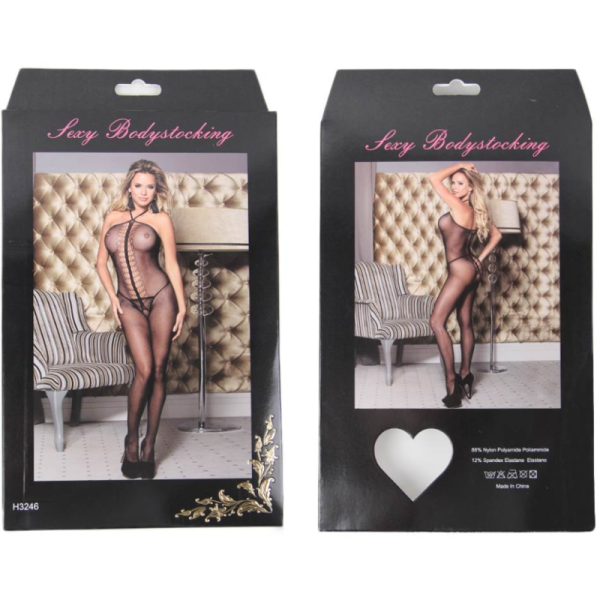 RAINHA LINGERIE HALTER NECK BODYSTOCKING SL - Image 7