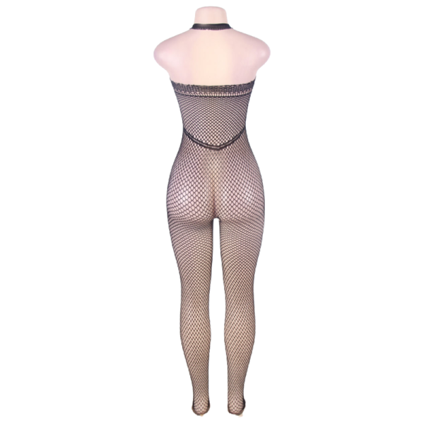 QUEEN LINGERIE HALTER PESCOÇO E BODYSTOCKING SL ABERTO - Image 7