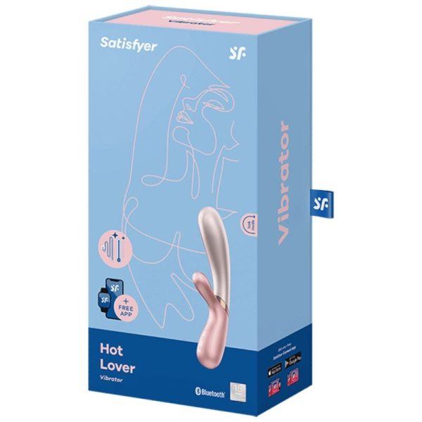 SATISFYER HOT LOVER VIBRATOR ROSE-BEIGE - Image 4