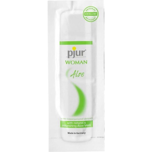 LUBRIFICANTE À BASE DE ÁGUA PJUR WOMAN ALOE 2 ML