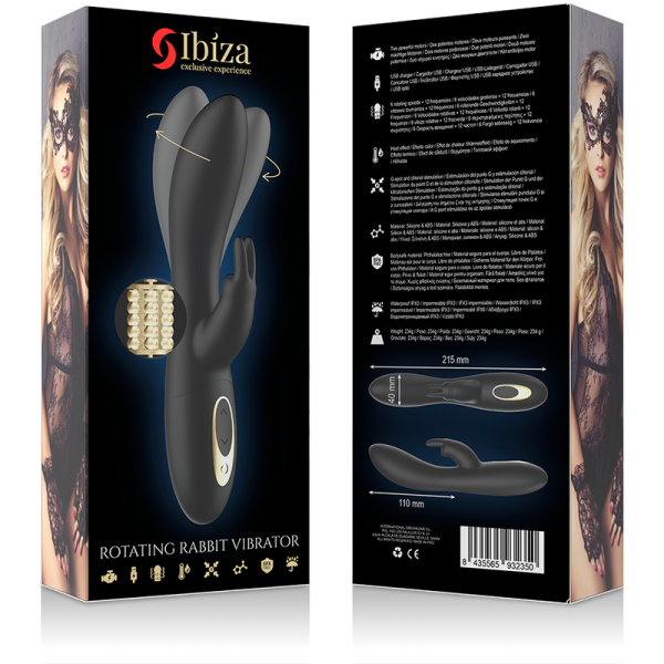 IBIZA ROTATING RABBIT VIBRATOR - Image 9