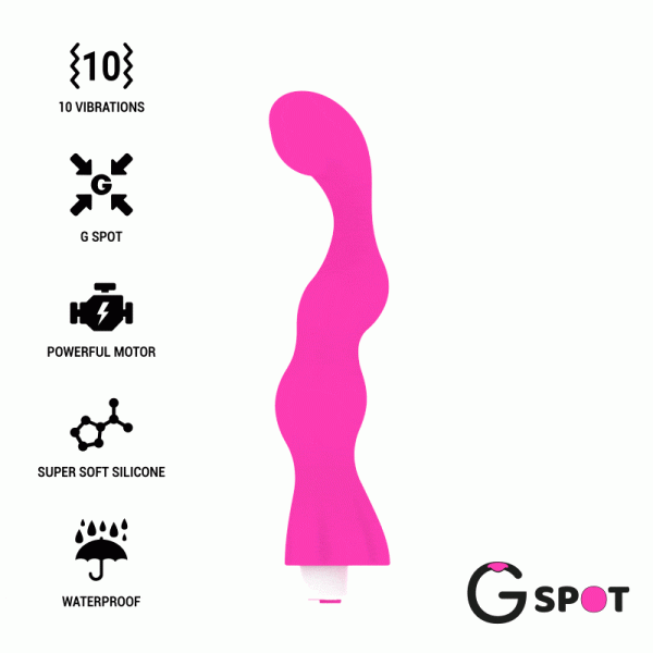 G-SPOT-  GEORGE VIBRADOR GUM ROSA