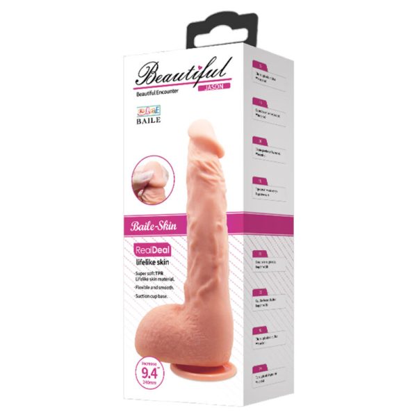 JASON DILDO REALÍSTICO CARNE 24 CM - Image 4