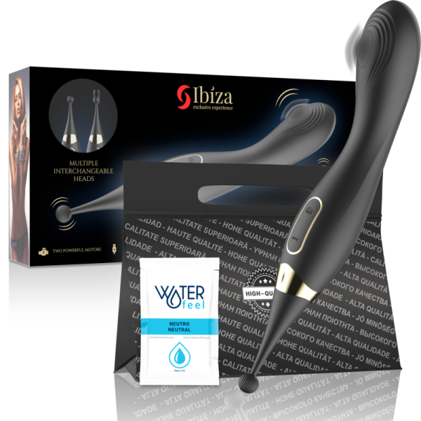 IBIZA INTERCHANGEABLE CLITORAL STIMULATOR AND PULSATION G SPOT VIBRATOR - Image 7