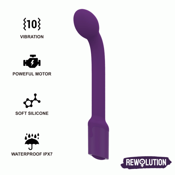 REWOLUTION REWOFLEX FLEXÍVEL VIBRADOR ESTIMULADOR DO PONTO G