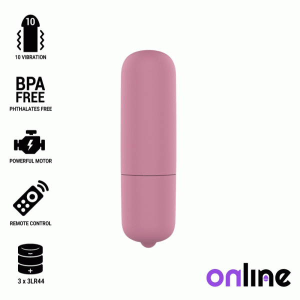 BALA VIBRANTE ONLINE MINI ROSA