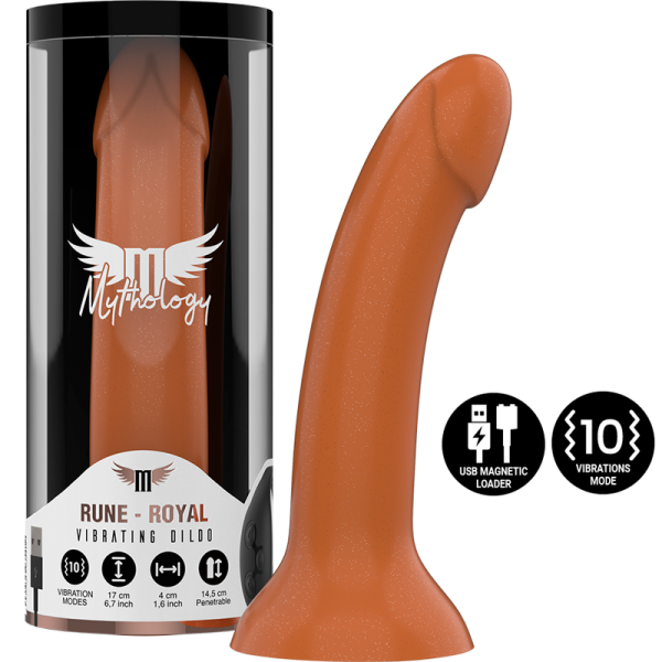 MYTHOLOGY RUNE ROYAL DILDO M - VIBRADOR WATCHME TECNOLOGIA SEM FIO COMPATÍVEL - Image 2