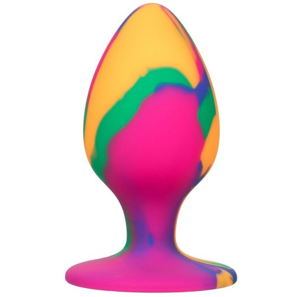 CALEX CHEEKY GRANDE TIE-DYE PLUG ANAL