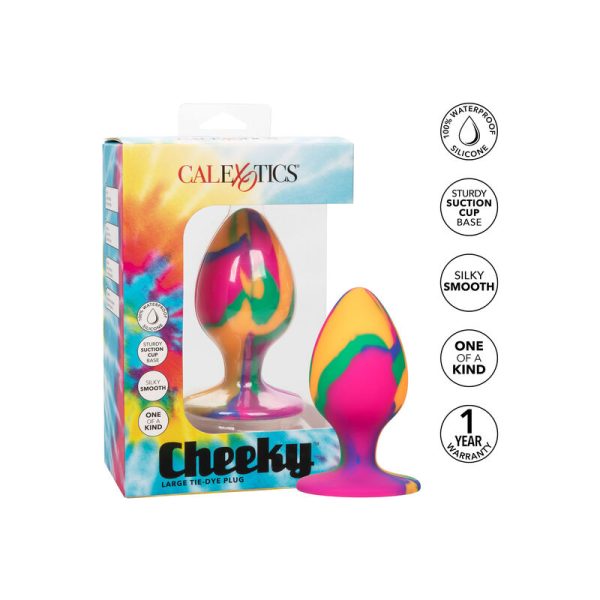 CALEX CHEEKY GRANDE TIE-DYE PLUG ANAL - Image 5