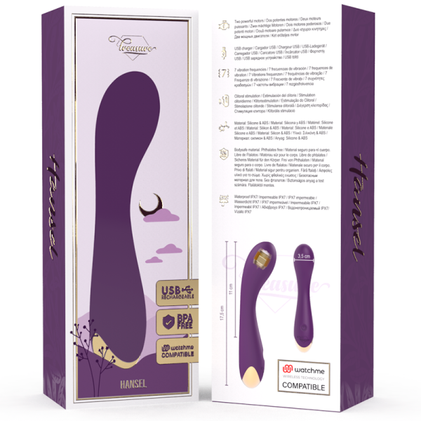 TREASURE - HANSEL G-SPOT VIBRATOR WATCHME WIRELESS TECHNOLOGY COMPATÍVEL - Image 7