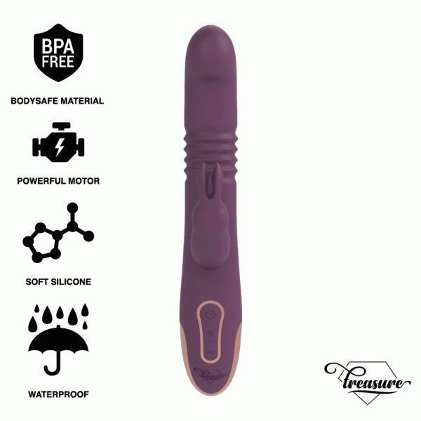 TREASURE - BASTIAN COELHO PARA CIMA E PARA BAIXO, ROTADOR E VIBRADOR COMPATÍVEL COM A TECNOLOGIA WATCHME WIRELESS - Image 2