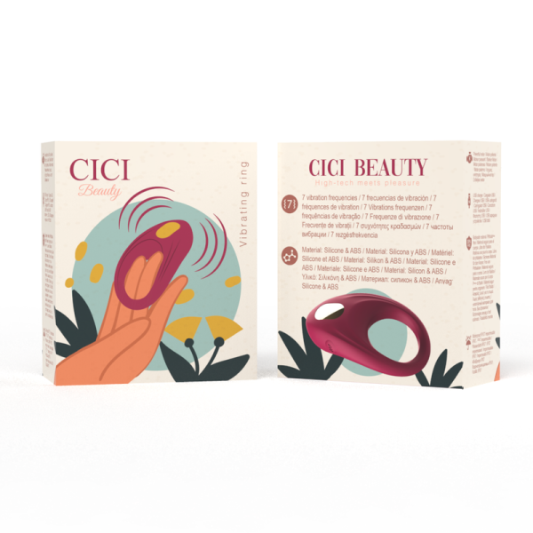 CICI BEAUTY- ANEL VIBRANTE DE SILICONE PREMIUM - Image 9