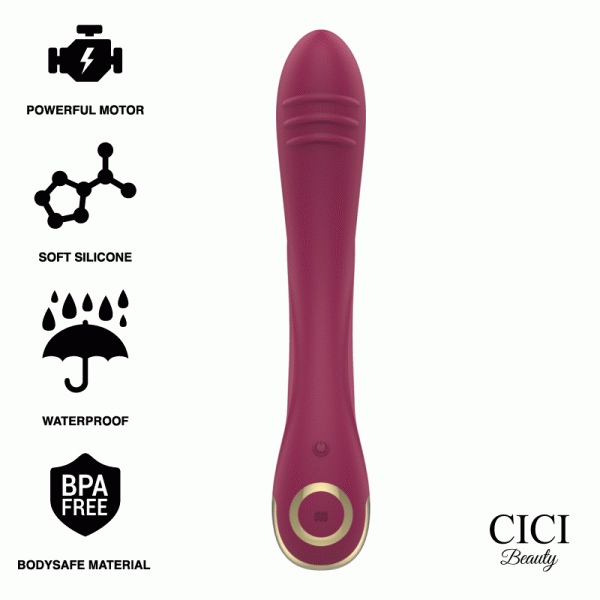 CICI BEAUTY- PREMIUM SILICONE G-SPOT VIBRADOR