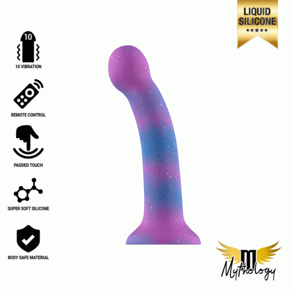 MYTHOLOGY DION GALACTIC DILDO S - VIBRADOR WATCHME TECNOLOGIA SEM FIO COMPATÍVEL