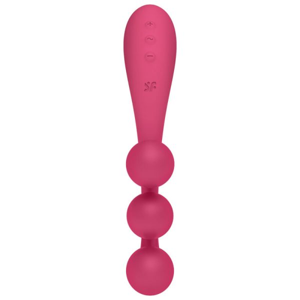 SATISFYER TRI BALL 1 MULTI VIBRADOR - VERMELHO - Image 2