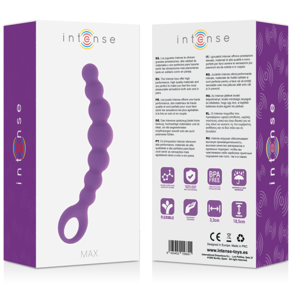 INTENSE - ANAL BEADS MAX LILAC - Image 5