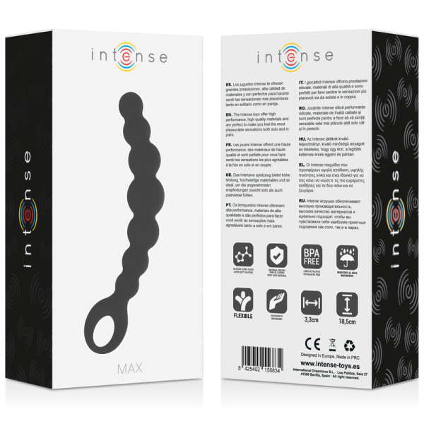 INTENSO ANAL BEADS MAX BLACK - Image 5