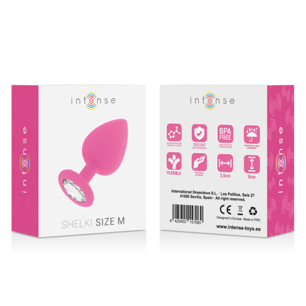 INTENSO SHELKI M PLUG ANAL HOT PINK - Image 6