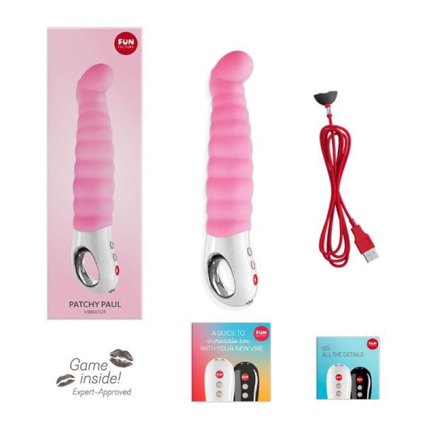 FUN FACTORY - PATCHY PAUL G5 G-SPOT VIBRATOR CANDY ROSE - Image 8