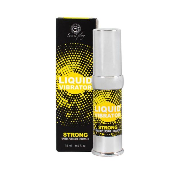 SECRETPLAY - LIQUID VIBRADOR ESTIMULADOR UNISEX FORTE 15 ML