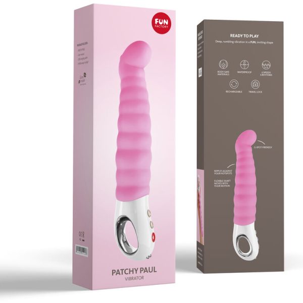 FUN FACTORY - PATCHY PAUL G5 G-SPOT VIBRATOR CANDY ROSE - Image 2