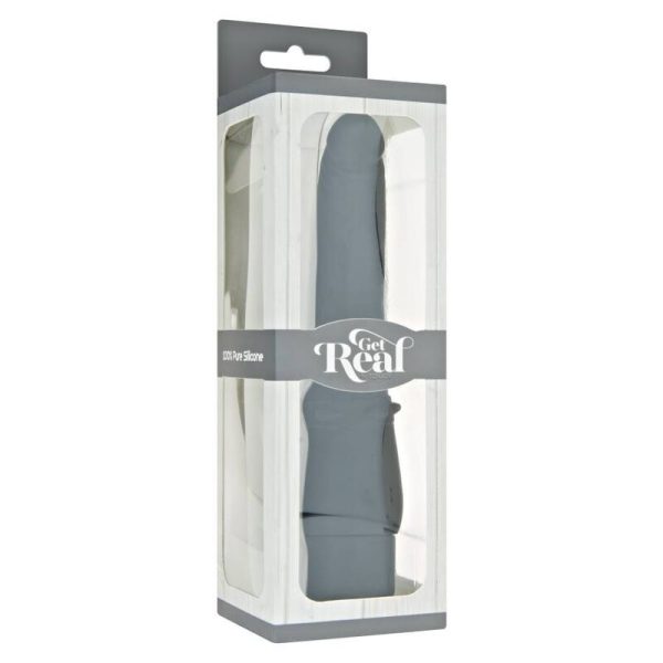 GET REAL - VIBRADOR LISO CLÁSSICO PRETO - Image 3