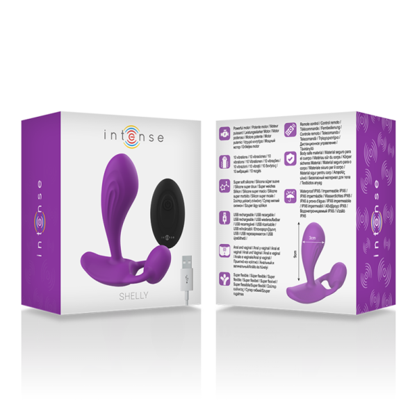 INTENSO - SHELLY ANAL PLUG CONTROLE REMOTO ROXO - Image 6